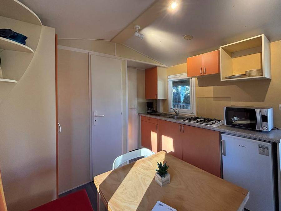 Camping Clos Mer et Nature - Mobilheim 4 personen - Coquillage Confort - 2 Zimmer / 4 p in Saint-Michel-Chef-Chef, Côte de Jade