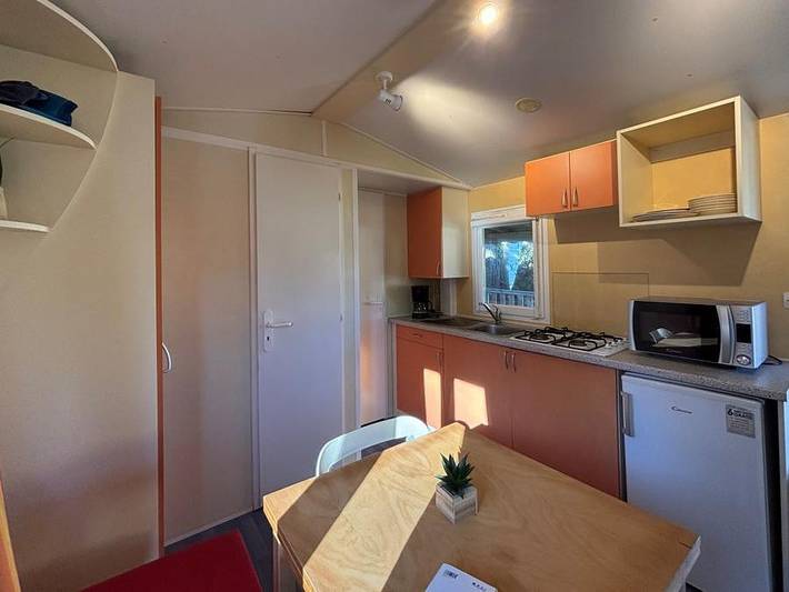 Camping Clos Mer et Nature - Mobilheim 4 personen - Coquillage Confort - 2 Zimmer / 4 p in Saint-Michel-Chef-Chef, Côte de Jade