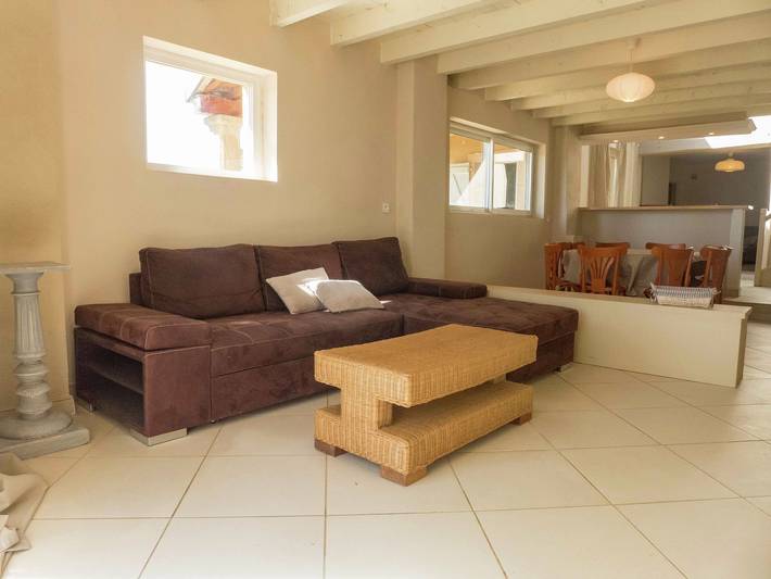 Maison de vacances pour 10 personnes, avec Terrasse ainsi que Jardin et Piscine