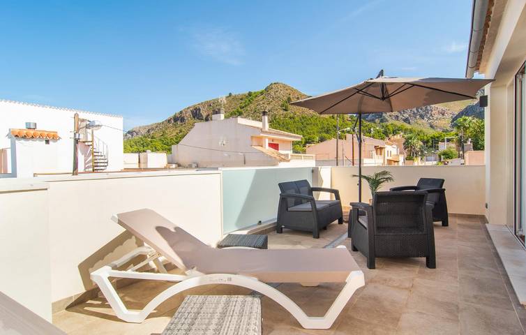 Oase am Meer: 180m² Wohnung mit Terrasse & BBQ in Colònia de Sant Pere, Artà