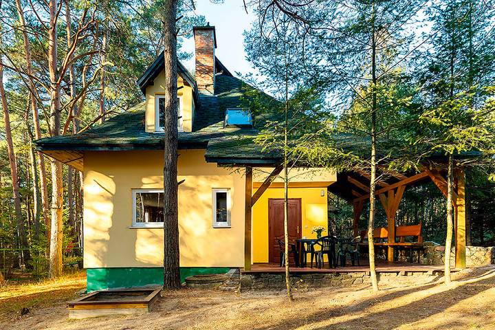 Ferienhaus für 14 Personen, mit Terrasse, mit Haustier in Pobierowo