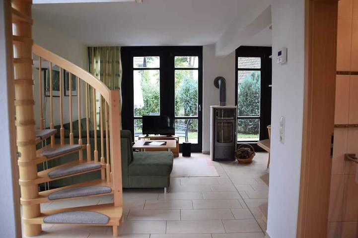 Ferienhaus für 4 Personen, mit Sauna und Terrasse sowie Garten in Plau am See