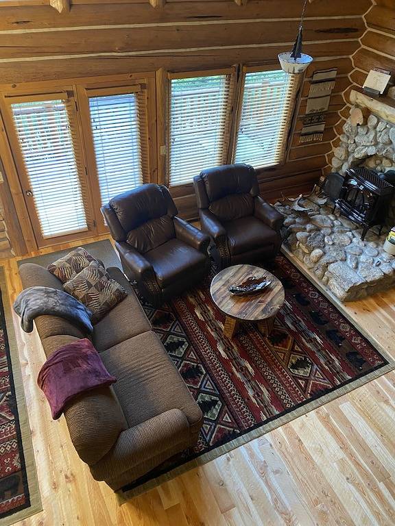 Gemütliches Blockhaus im Bitteroot Valley in Lolo Nationalwald