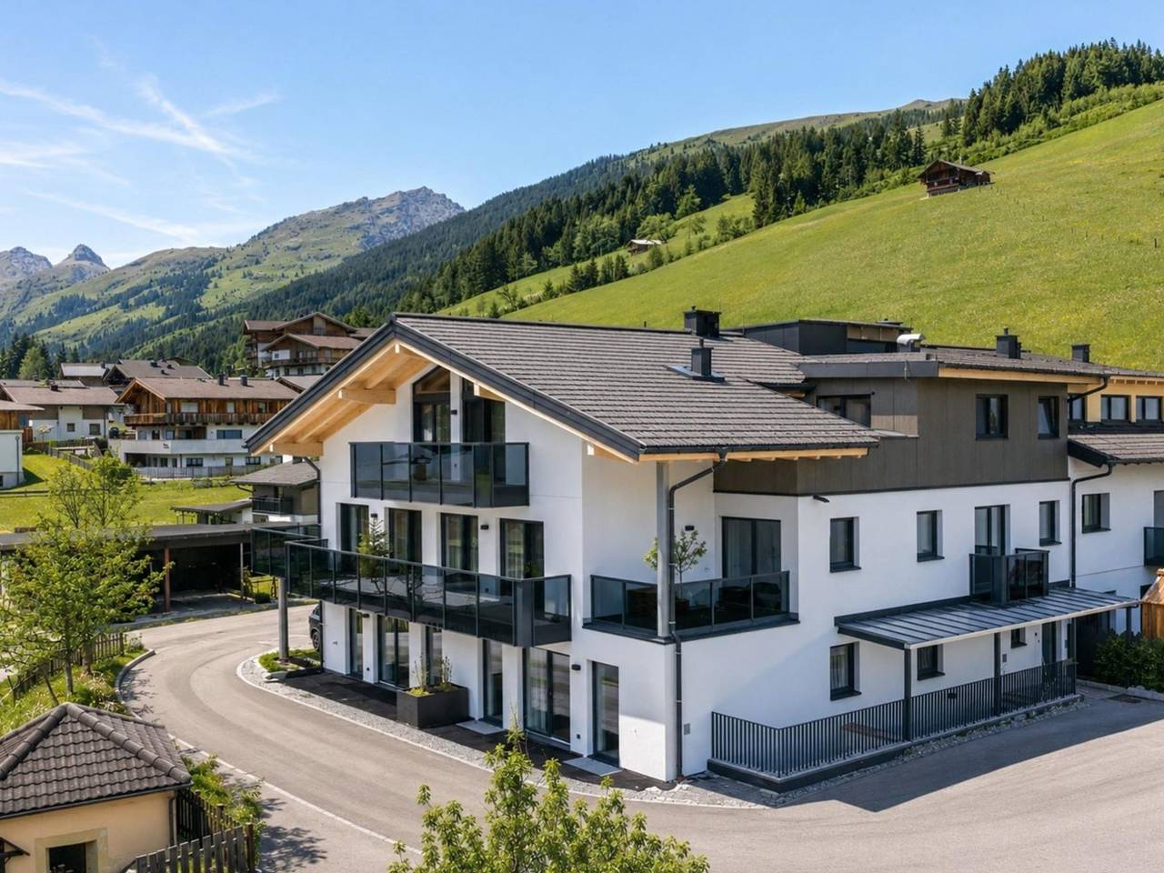 Ganze Wohnung, Ski-Inn, ski-out im alpinen Stil und Sauna in Hinterglemm, Saalbach-Hinterglemm