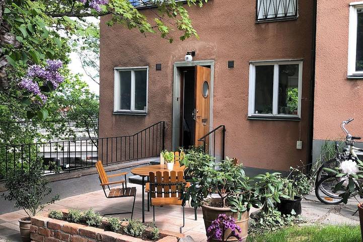 Hus för 6 Personer, med trädgård och terass i Kungsholmen