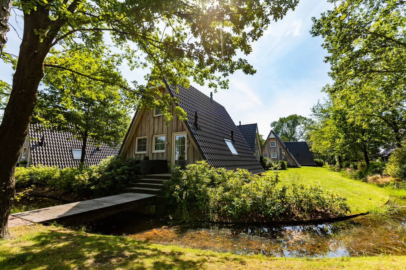 Hof van Salland Parkbeheer B.V. — Wellness Lodge 2 Personen in Hellendoorn, Sallandse Heuvelrug