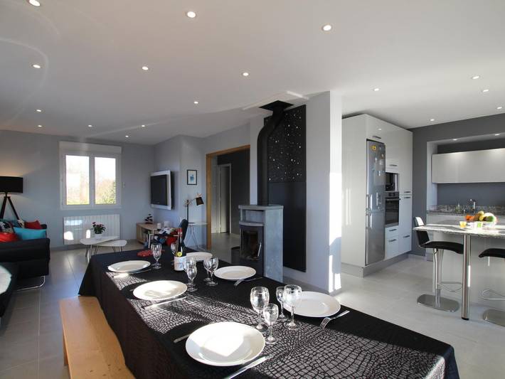 Gîte pour 10 personnes, avec jardin et terrasse à Gratot - 3