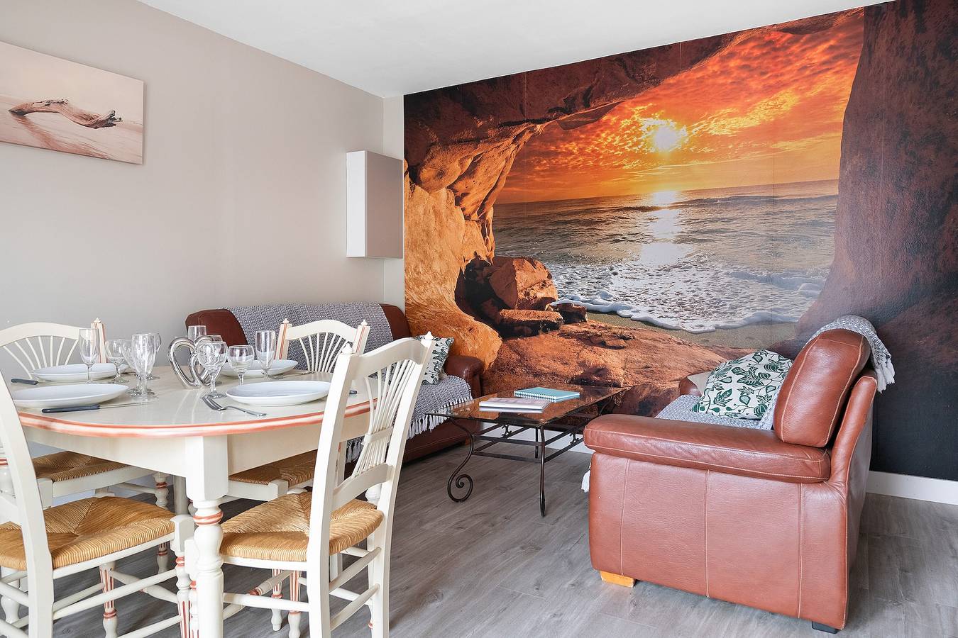 Gîte l'Albatros – 400 m from the Sea in Saint-Martin de Bréhal, Bréhal