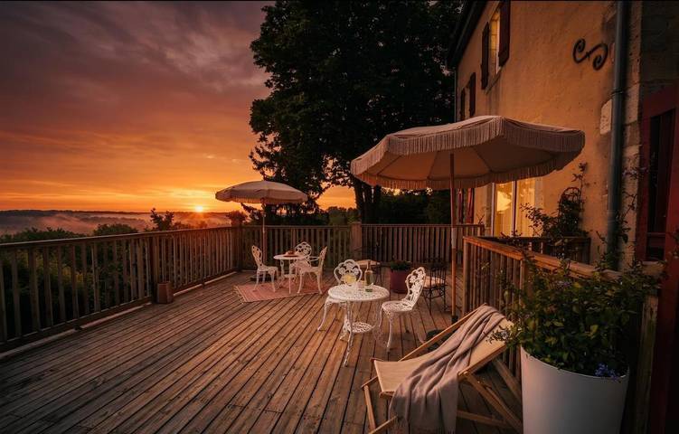 Maison d’hôte pour 2 personnes, avec Terrasse et Jardin