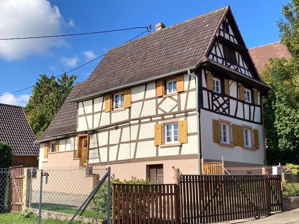 Maison Alsacienne Typique Gite Weiss in Gunstett, Région de Wissembourg
