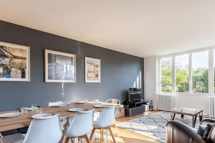 Maison de vacances pour 8 personnes, avec jardin à Honfleur