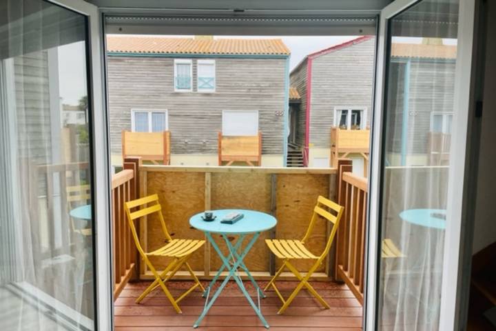 Location de vacances pour 4 personnes, avec balcon, adapté aux familles à La Rochelle