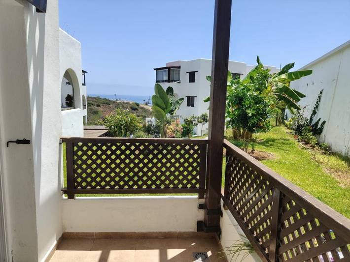 Appartement de vacances pour 3 personnes, avec vue ainsi que terrasse et piscine