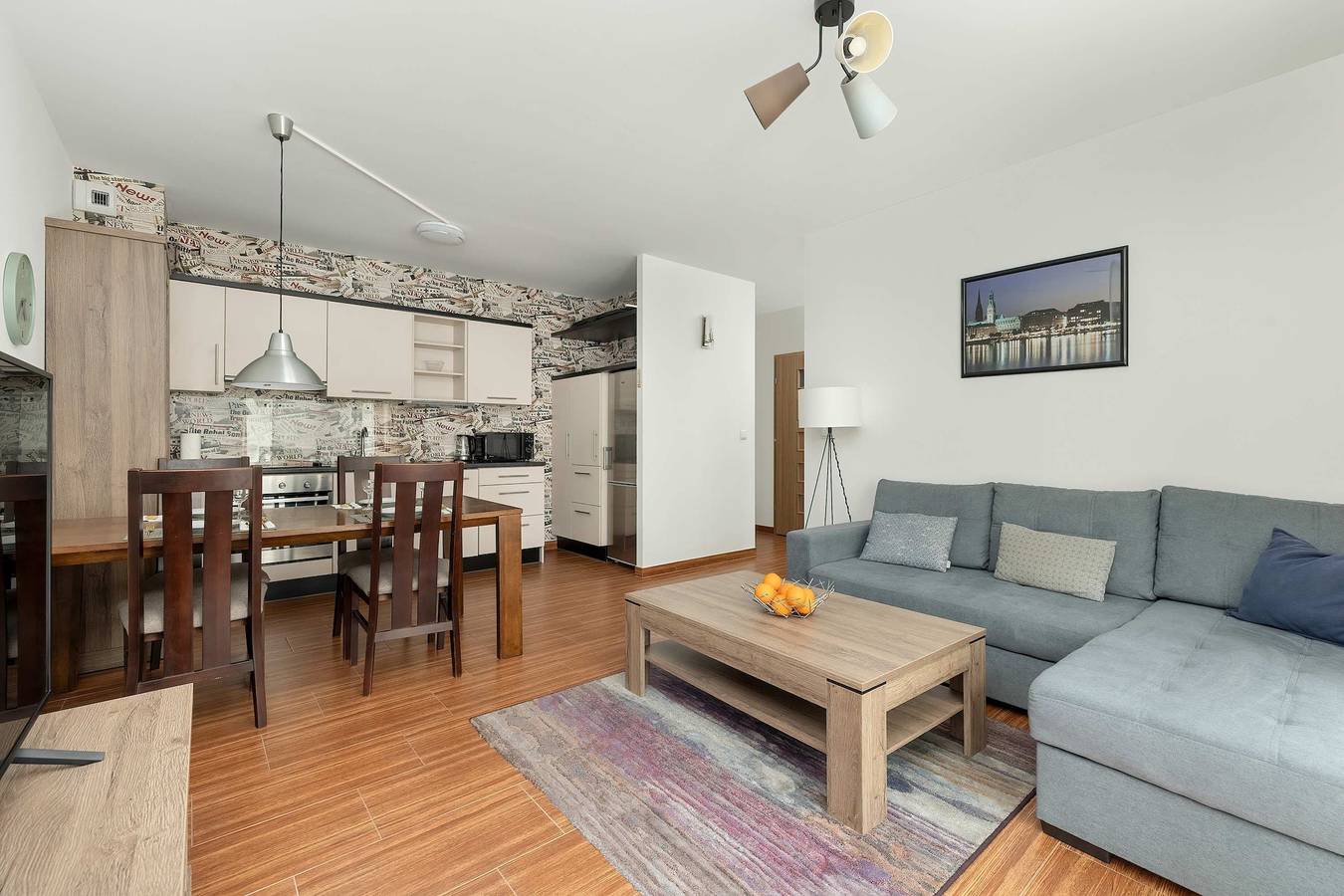 Ganze Wohnung, Ferienwohnung für 4 Personen mit Garten in Stettin, Baltic Sea Pomerania