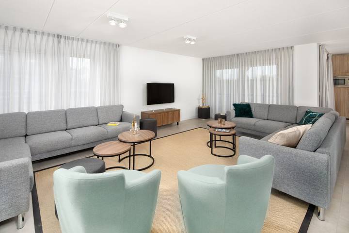 Villa für 16 Personen, mit Sauna und Terrasse sowie Garten in Nieuwvliet - 2