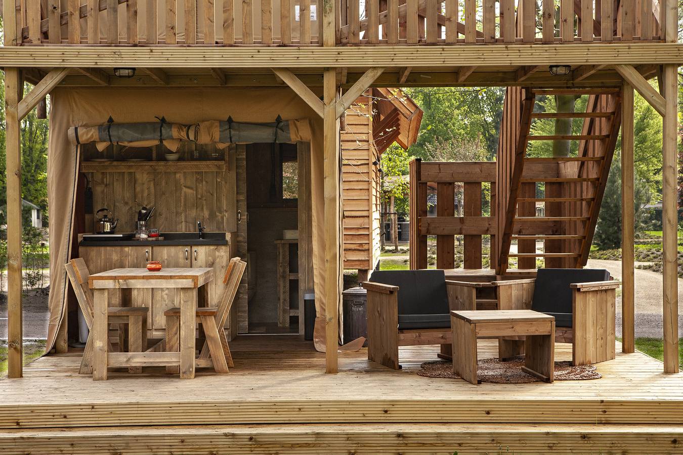 Sandberghe — Bos Lodge Junior | 2 Pers. in Uden, Noord-Brabant