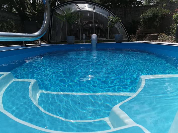 Ferienwohnung für 3 Personen, mit Balkon/Terrasse in Mühlhausen - 2