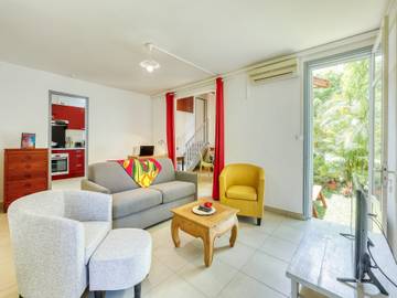 Cottage pour 4 personnes, avec jardin et terrasse à Saint-Leu