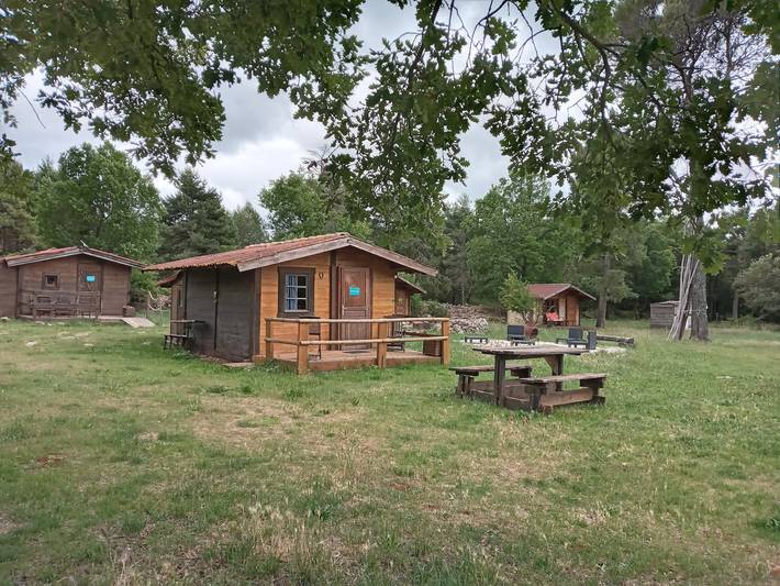 Log cabin for 16 people, with garden - 1