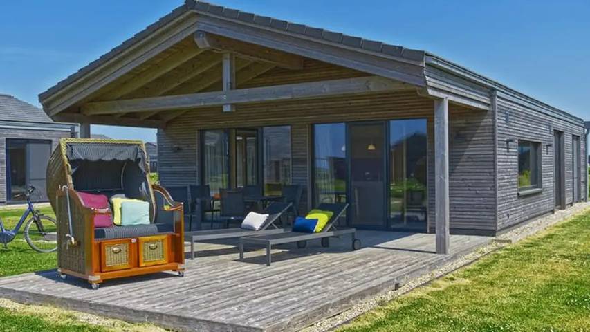 Ferienhaus für 6 Personen, mit Garten in Pellworm