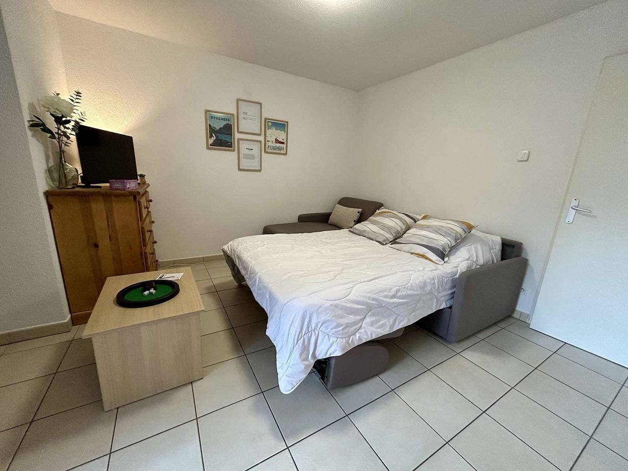 Studio entier, Studio cabine avec wifi et parking - 4 pers. in Arreau, Pyrénées