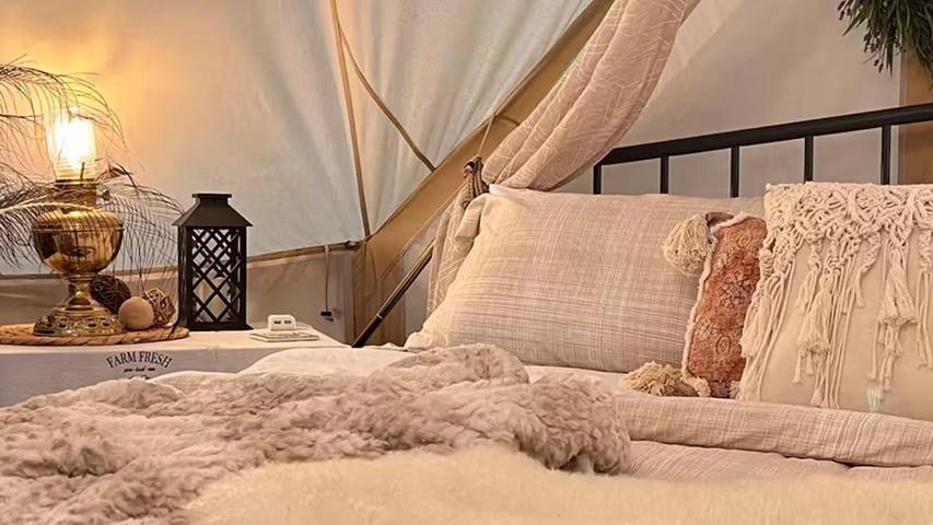 Camping para 6 personas, con jardín y vistas, Se admiten mascotas en Virginia