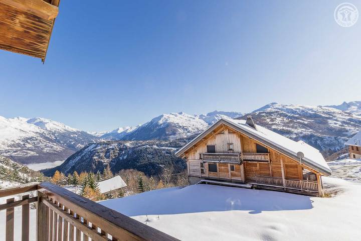 Maison de vacances pour 8 personnes, avec Balcon à Montricher-Albanne