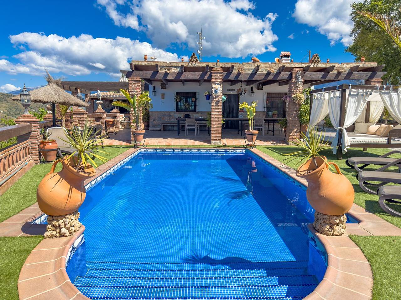Villa für 6 Personen mit Garten in Torrox, Costa del Sol