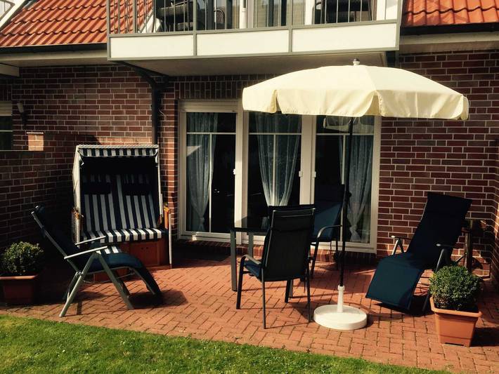 Ferienwohnung für 4 Personen, mit Garten in Norden-Norddeich