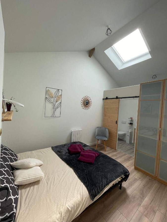 Chambre d’hôte pour 2 personnes, avec terrasse et jardin à Avanton