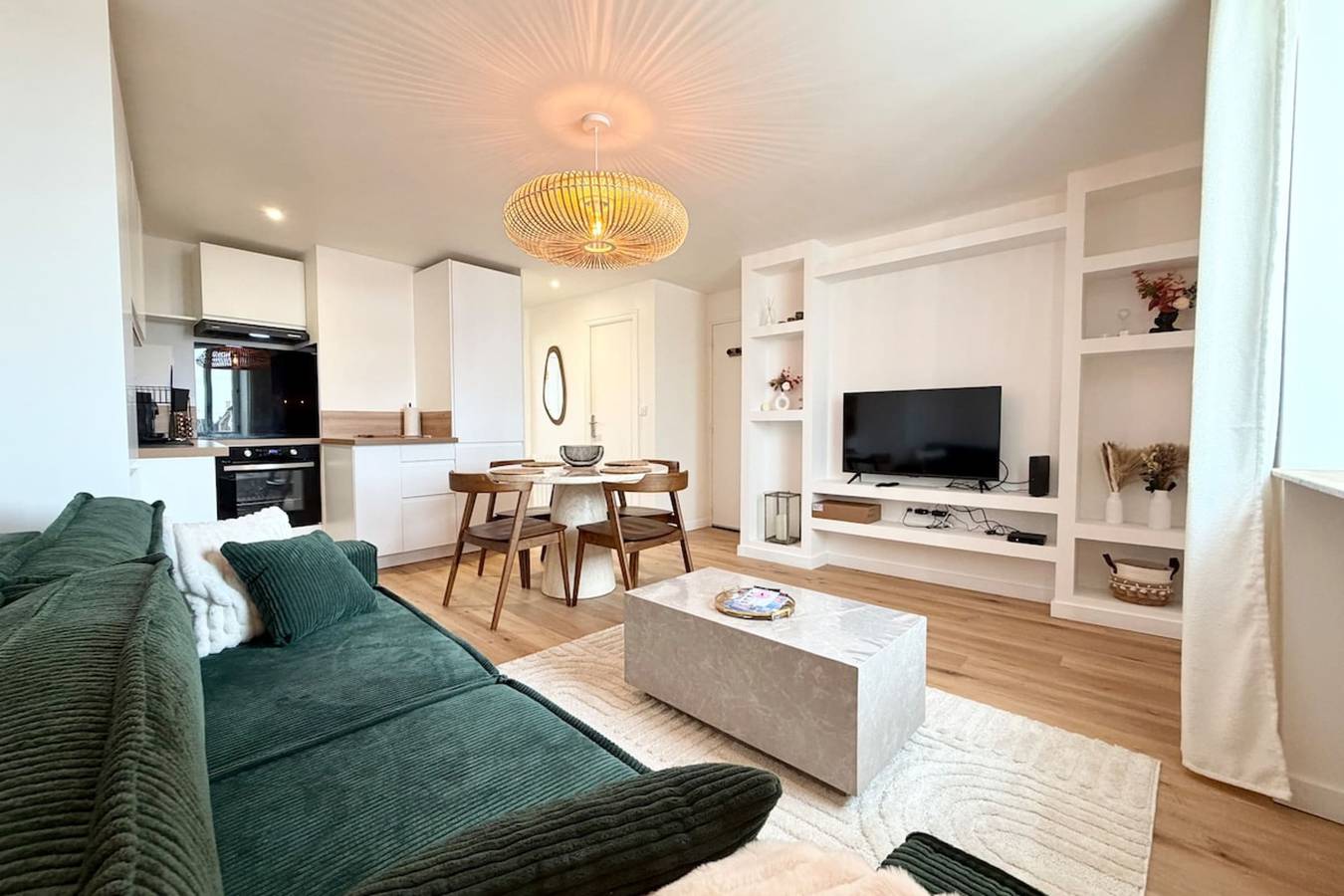 Appartement entier, Évasion cosy à Auray – T2 design proche gare in Auray, Côte des Mégalithes