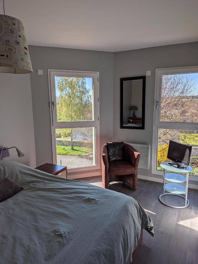 Maison d’hôte pour 4 personnes, avec vue et jardin