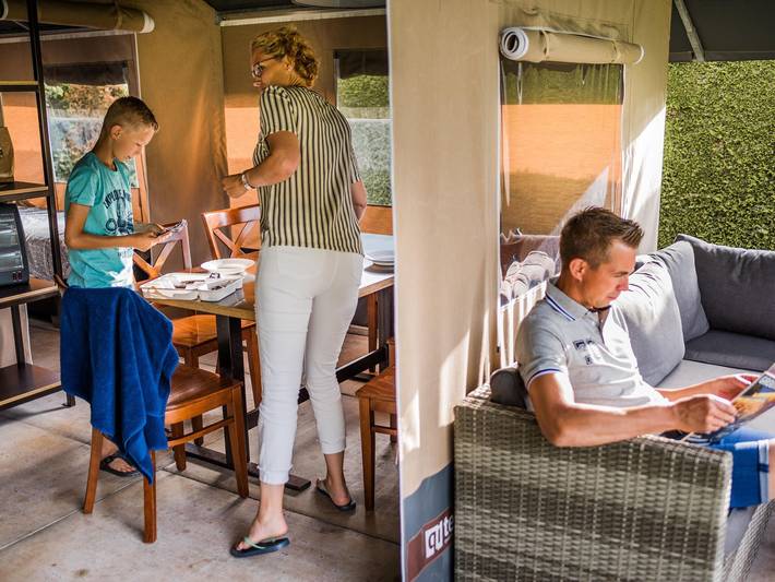 Tente pour 5 personnes, avec jardin, adapté aux familles à Begur - 3
