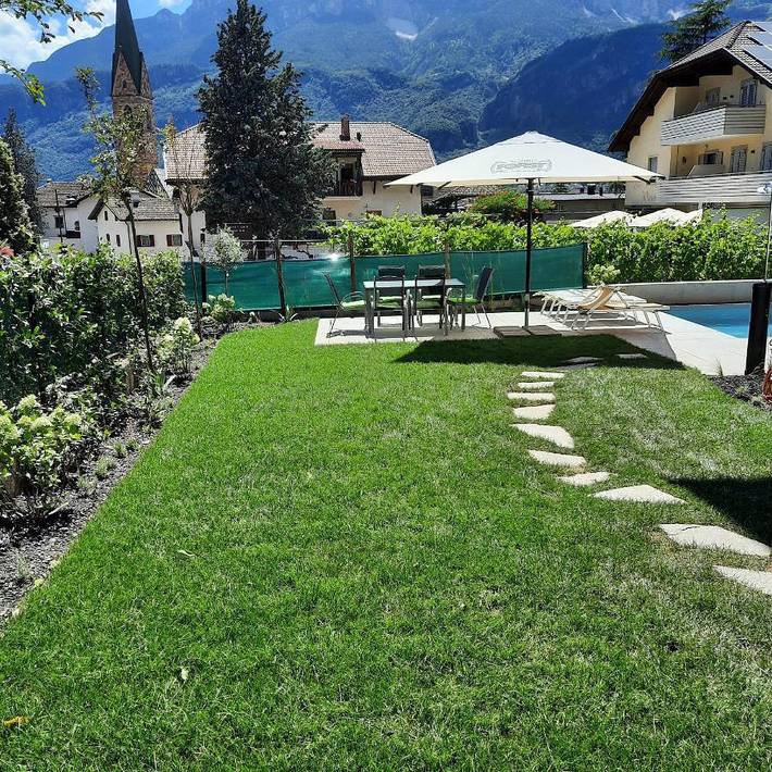 Ferienwohnung für 2 Personen, mit Balkon und Terrasse sowie Garten und Pool in Terlan - 3