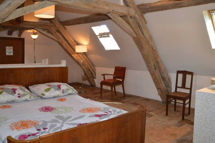 Romantisches Haus mit Garten im Loire-Tal, Haustiere erlaubt in Le Tranger, Châteauroux und Umgebung
