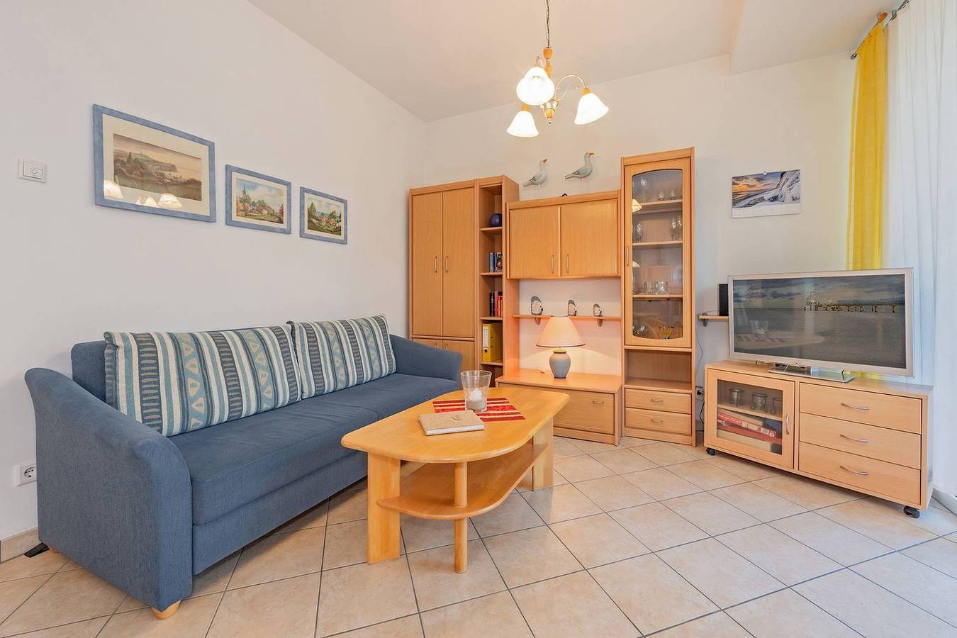 Appartement entier, Appartement de vacances pour 4 personnes avec balcon in Seebad Zempin, Zempin