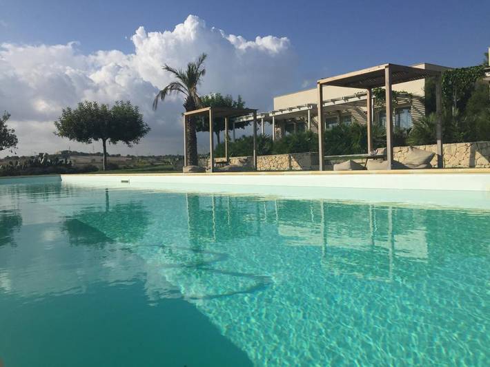 Resort per 2 persone, con Terrazza e Giardino nonché Piscina e Panorama in Siracusa e dintorni