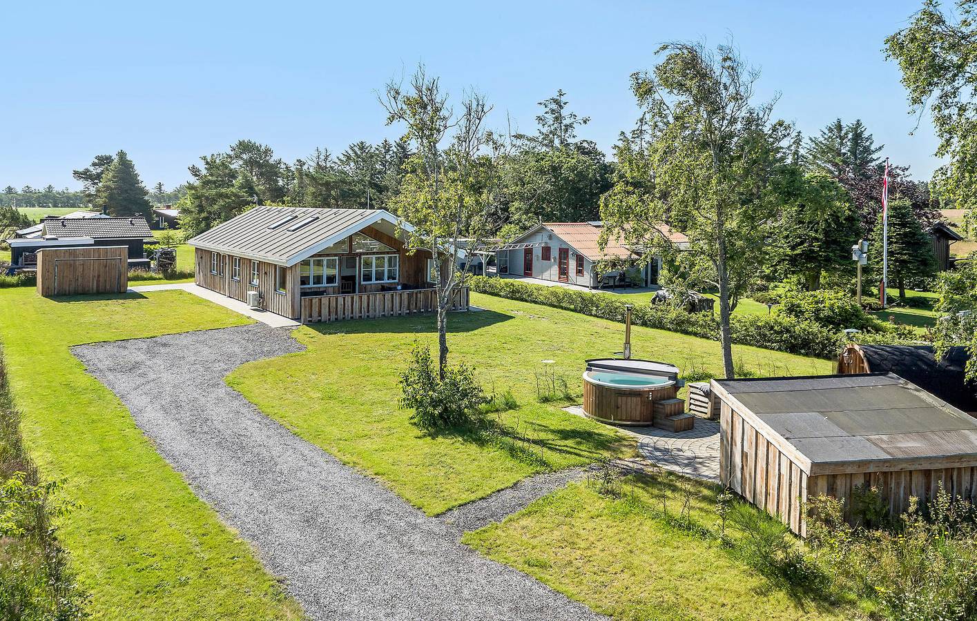 Vakantiehuis voor 8 personen met tuin in Stauning, Ringkøbing fjord