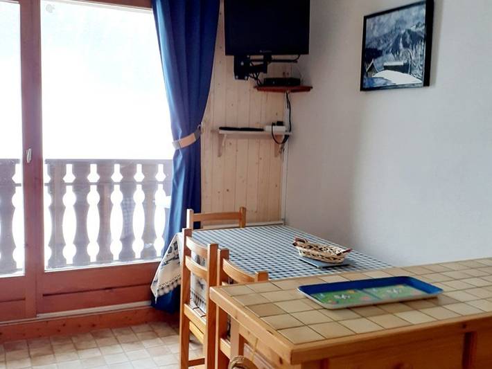 Studio pour 4 personnes, avec balcon