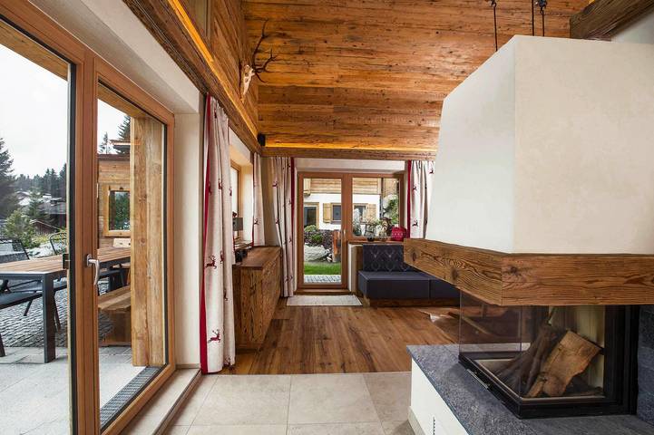 Ferienhaus für 10 Personen, mit Balkon und Terrasse sowie Whirlpool und Sauna in Wald im Pinzgau - 3