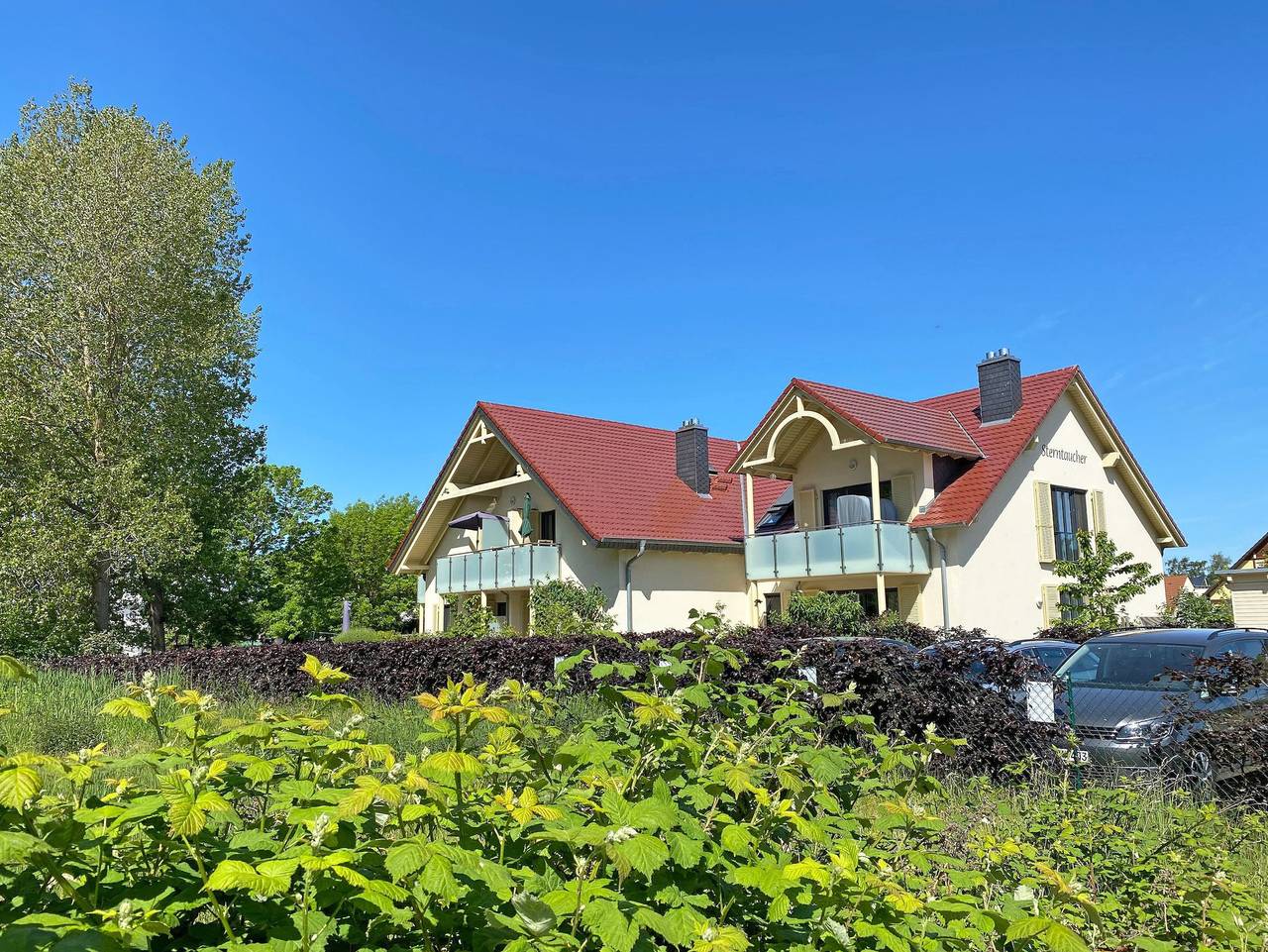 Ganze Ferienwohnung, F: Haus Sterntaucher Whg 06 mit Kamin & Balkon - Haus Sterntaucher Whg 06 mit Kamin & Balkon in Thiessow, Mönchgut