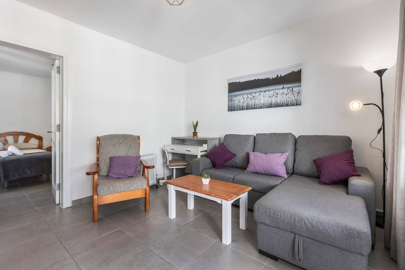 Apartment Heiwa mit Gemeinschaftspool, Gemeinschaftsgarten und Wlan in Costa Calma in Südliche Bucht Costa Calma, Pájara