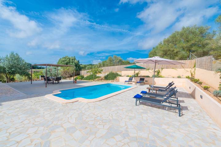 Casa Puig De Na Franquesa - Villa with private pool in Manacor. Free WiFi in Son Talent, Manacor