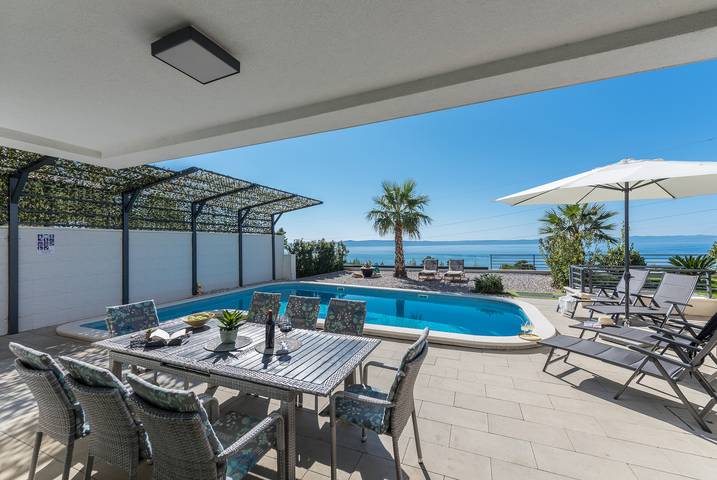 Villa für 10 Personen, mit Pool und Sauna sowie Meerblick in Makarska - 4