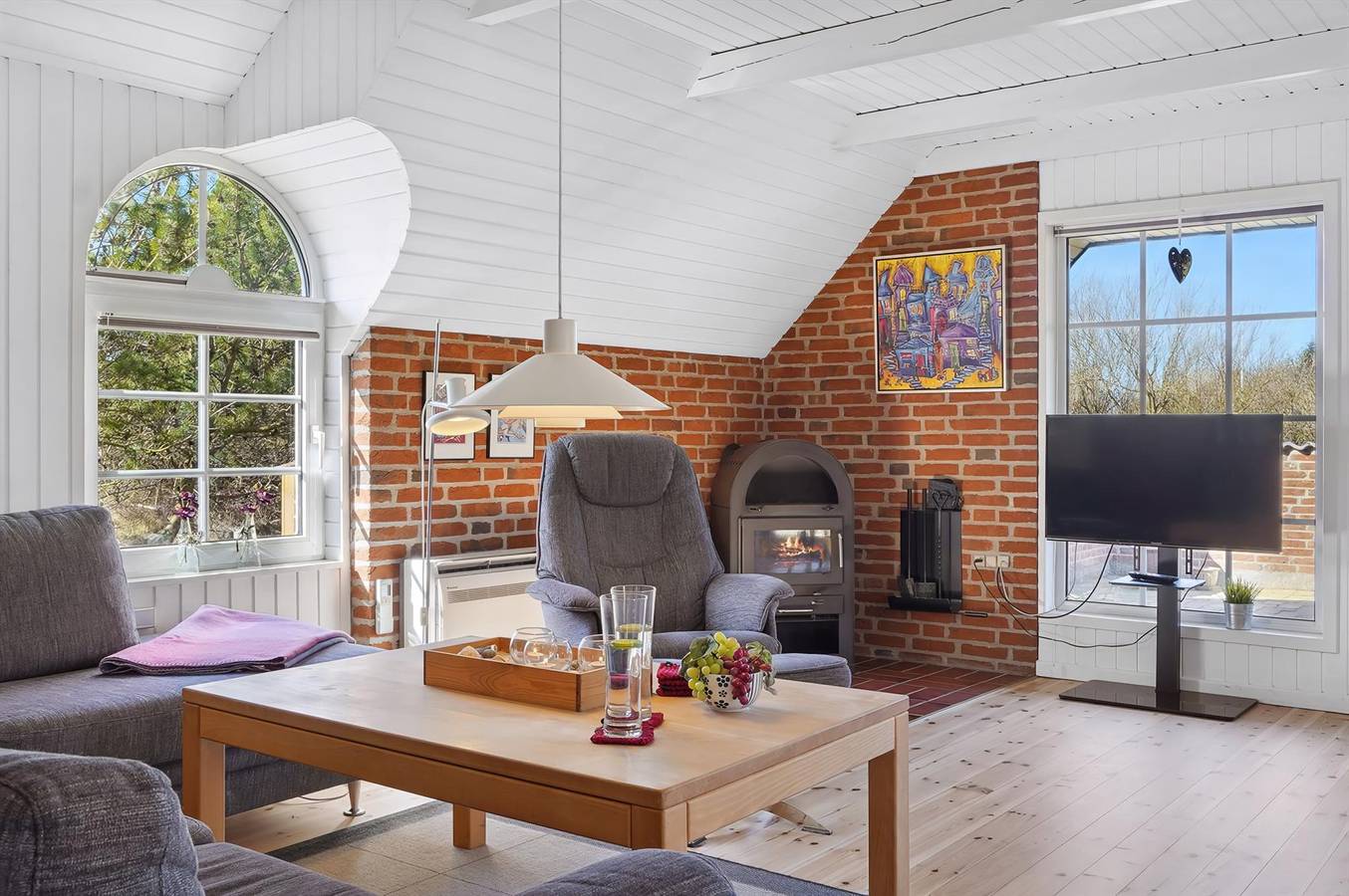 Pet friendly home in Ringkøbing with sauna in Lodbjerg Hede, Ringkøbing