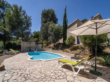 Cottage pour 5 personnes, avec terrasse ainsi que jardin et piscine à Pouzols-Minervois