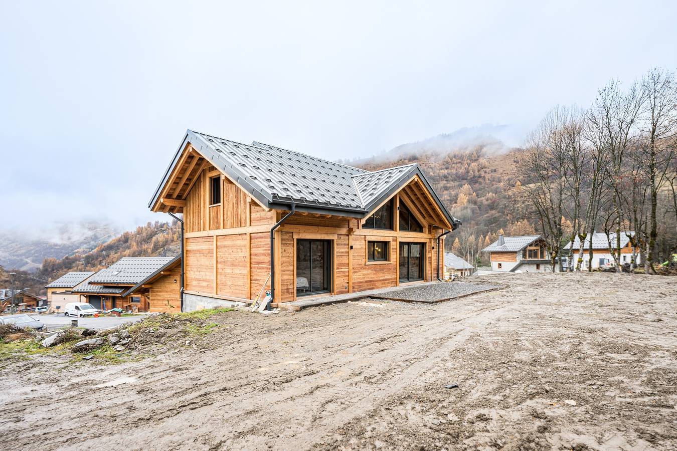 Chalet 'L'Orée' con vistas a la montaña, jardín privado y Wi-Fi in Valloire, Región de Saint-Jean-de-Maurienne
