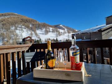 Gîte pour 4 personnes, avec balcon dans La Foux d'Allos
