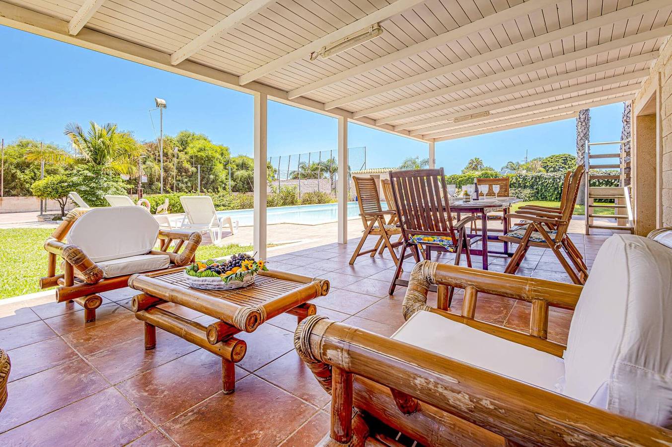 Villa per 8 persone con giardino in Spiaggia di Anticaglie, Santa Croce Camerina
