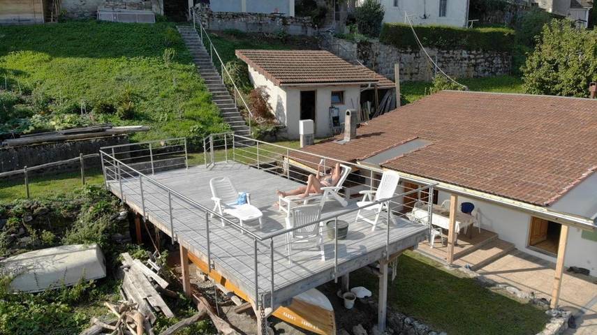 Location de vacances pour 6 personnes, avec jardin ainsi que vue et vue sur le lac à Meillerie - 3